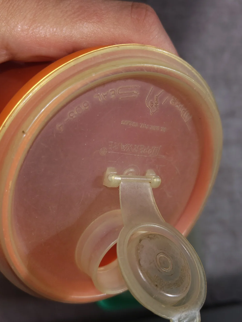 Tupperware Green Food Storage Lid